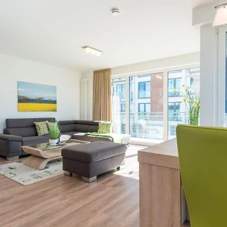 アパート Duenenpark-heiligenhafen-haus-duenenblick-wohnung-1-duenenglueck ハイリゲンハーフェン